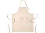 Midocean - Grembiule Con Pettorina "Gamma"", Cotonelogico MO1979 (Taglia Unica) (Beige)"