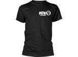 Plan 9 - T-Shirt Unisex Uomo/Donna, Cotone PH4909 (M) (Nero/Bianco)