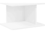 Syfax™ Comodino Bianco 40 X 30 X 25 Cm Legno Multistrato