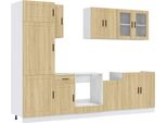 Syfax™ Set Mobili Da Cucina 8 Pz Porto Rovere Sonoma In Truciolato