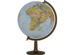 Mappamondo Politico, 42 Cm. Base In Plastica.