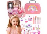 Set Trucco Per Bambini Unicorno Valigetta Cosmetici Ragazze