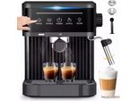 Zimilo 20 Bar Macchina Per Caffè Espresso, Macchina Da Caffè Semiautomatica, Per Espresso, Latte Macchiato, Cappuccino, Caffè Nero