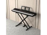Zimilo 88 Tasti Pianoforte Digitale Pianoforte Elettrico Pianoforte Portatile Meccanica A Martelletti Ponderata Per Principianti E Bambini Senza Supporto Per Pianoforte Pedale Singolo Nero