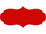 Etichette Per Barattoli Da Conservazione 7,5 X 3 Cm, 60 Pezzi, Rosso Opaco