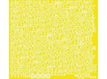 Adesivi Con Lettere Autoadesivi, 1 Cm, Giallo Brillante