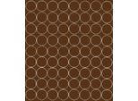 Adesivi Rotondi, Diametro 5 Cm, 72 Pezzi, Marrone Opaco
