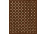 Adesivi Rotondi, Diametro 2 Cm, Pois, 99 Pezzi, Marrone Lucido