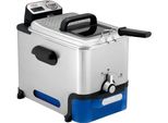 Tefal Oleoclean Pro Fr 8040 Inox & Design - Friggitrice - 2300 W - Nero/Acciaio Inossidabile