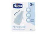 Chicco Physioclean Beccucci Morbidi Per Aspiratore Nasale 0M+ 10 Unità