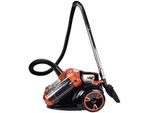 Syntrox Doppio Zyclone Aspirapolvere Senza Sacco Nero Arancione