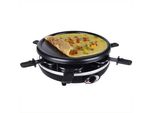 Syntrox 4 In 1 Raclette Crepemaker Grill Pancake Maker