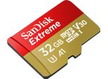 Sandisk Microsdxc Extreme 32GB 100Mb/S A2 C10 V30 UHS-I U3