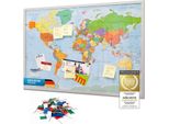 Cartellone Mappa Del Mondo Xxl