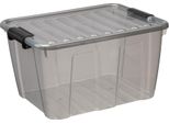 Plast Team 22320805 Plast Team Storage Box Home Box, 30 Litri, Grigio-