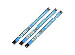 Wiltec Banda Magnetica Set Di 3 Portautensili Da 46Cm Acciaio Al Carbonio Guida Come Supporto A Parete Per Officina Per Montaggio A Parete Strumento Banda Magnetica Strumento A Parete