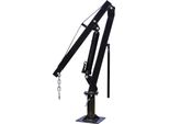 Gru Di Carico Pick-Up Wiltec Altezza 0-1861 Mm, Portata 500 Kg E Ralla A 360°, Base Solida Per Montaggio A Pavimento, Gru Per Officina