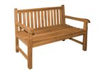 Panchina Da Giardino Piceno In Teak Massiccio Di Teako Design - Resistente Alle Intemperie, Di Facile Manutenzione E Sostenibile (120 Cm)