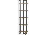 Skye Decor, Alice - Nero, Ud, Libreria, Rovere, 45 X 180 X 22 Cm