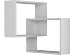 Skye Decor, Ring - White, Mensole Da Parete, Bianche, In Truciolato Melaminico, 68 X 68 X 60 Cm