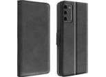 Flip Cover Con Slot Per Schede / Funzione Stand Per Samsung Galaxy Note 20 - Nero