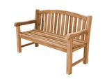 Teako Design Elegante Panchina Da Giardino Bari In Teak - Resistente Alle Intemperie E In Varie Misure (Extra Spessa, 150 Cm)