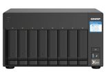 Qnap TS-832PX Nas Tower Annapurna Labs AL324 4 Gb DDR4 0 Tb Qnap Turbo System Alluminio, Nero