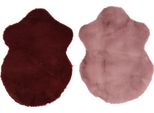 Tappeto Decorativo In Pelliccia Sintetica 38X55 Cm