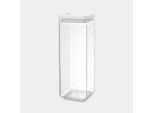 Brabantia Tasty+ Quadrato In Plastica Trasparente, Bianco