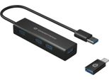 Conceptronic HUBBIES06B Hub Usb 3.0 A 4 Porte