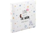 Hama To The Moon Album Fotografico 25X25 50 Pagine Bianche Album Per Bambini 3862
