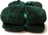 Unique Living | Coperta Teddy 150X200Cm Verde Scuro