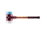 Halder Mazzuola Soft-Face Simplex L.490Mm Testa D.80Mm Soft/Con.Hard Ho Tpe-S.Blue/Superp.White - 3017080