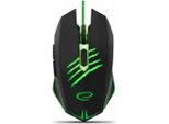 Esperanza EGM209G Mouse Destro Da Gioco Usb Type-A Ottico 2400 Dpi
