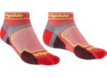 Bridgedale Trail Run Ultralight T2 Coolmax (Fibre Di Poliestere) Sport Barva: Rosso / Taglia: L