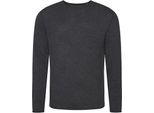 Ecologie EA060 | Maglia Arenal Da Uomo / 70% Cotone Rigenerato - Colore: Carbone - Taglia: Xl