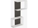 Skye Decor, Destan - White, Mensole Da Parete, Bianche, 65 X 96 X 19 Cm