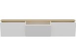 Skye Decor, Neon - Bianco, Mobili Tv, Bianco, 160 X 35 X 32 Cm