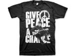 John Lennon TričKo Give Peace A Chance Unisex Nero S