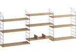 Skye Decor, Laba, Librerie, Rovere, Truciolato Melaminico, 85 X 216 X 20 Cm