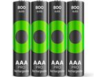 Gp GPRCP80AAA174C4 4 Gp Akkus Recyko+ Pro Micro Aaa 800 Mah
