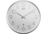 Mebus 19776 Orologio Da Parete Radiocontrollato Argento/Bianco
