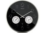 Mebus 12988 Orologio Da Parete Radiocontrollato Con Termoigrometro