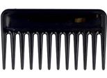 Eurostil Pettine Per Parrucchieri Pettine Nero Nero Nero 1Pz.