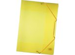 Folia 6992 Cartella Con Elastico, Din A3, Trasparente, Giallo
