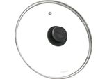 Stoneline® Coperchio In Vetro 26 Cm | Nero