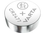 Varta Cr 2477, Batteria Monouso, Al Litio, A Bottone/Moneta, 3 V, 1 Pezzo(I), Argento