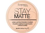 Rimmel London Stay Matte Polvere Pressata A Lunga Durata 006