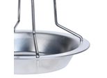 Griglia Per Pollo Bbq In Acciaio Inox 17,6X22,5 Cm