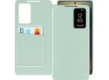 Avizar, Cover Per Samsung Galaxy S25 Ultra Con Sportello Per Schede, Verde Chiaro